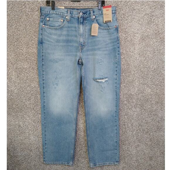 Levi's 550 Relaxed Distressed Men's Jeans 36 x 32 - Picture 1 of 10